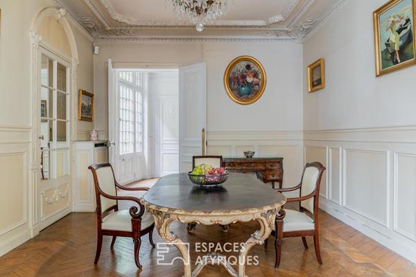 L’élégance d’un rez-de-jardin à deux pas du Parc Monceau