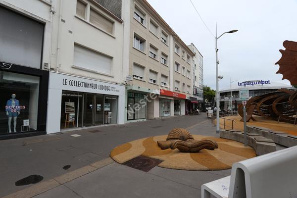 Local commercial Saint Nazaire 173,50 m² situé en plein coeur du centre-ville
