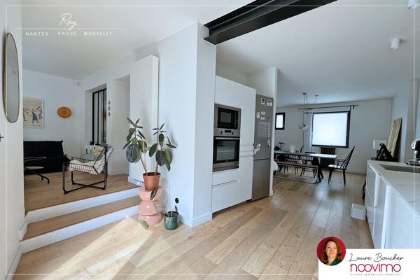 Maison 133 m2 Procé Monselet récemment rénovée 4 chambres et 1 bureau garage à vélo