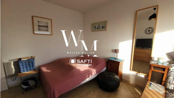 Studio vue mer à 50 mètres de la plage