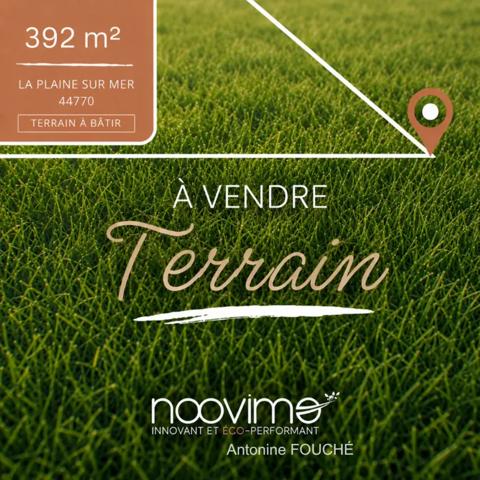 Terrain constructible 392 m2