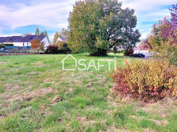 Terrain à bâtir 1127m² viabilisé tous réseaux