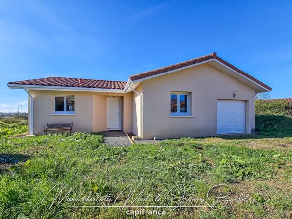 Maison plain pied 3 pièces + Garage