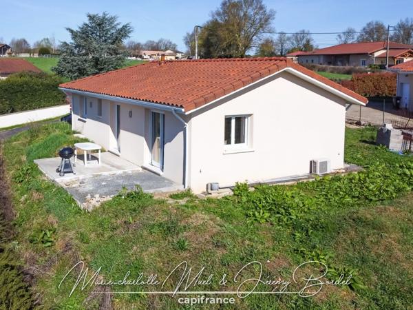 Maison plain pied 3 pièces + Garage