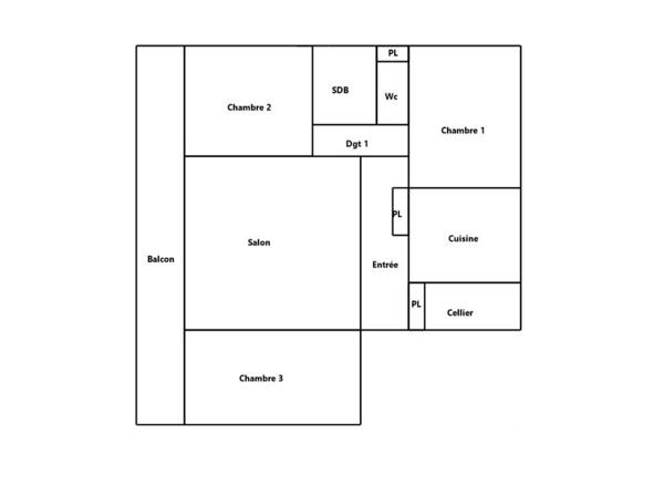 Appartement à vendre 4 pièces 90 m² La Rochelle