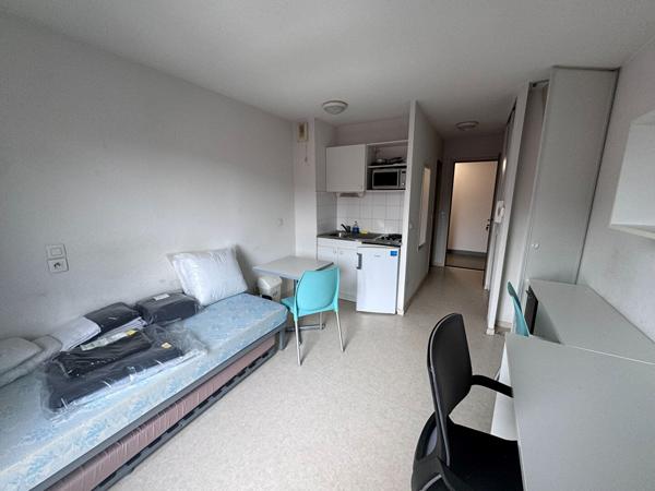 Studio loué en résidence étudiante - ROUEN