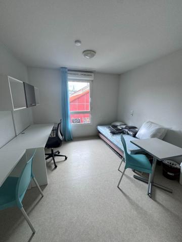 Studio loué en résidence étudiante - ROUEN