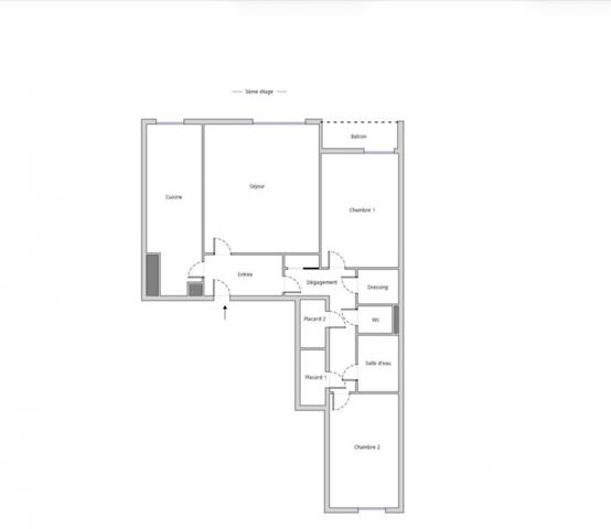 Appartement à vendre 3 pièces 67 m² Maisons-Alfort