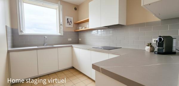 Appartement 2 pièces lumineux avec vue dégagée