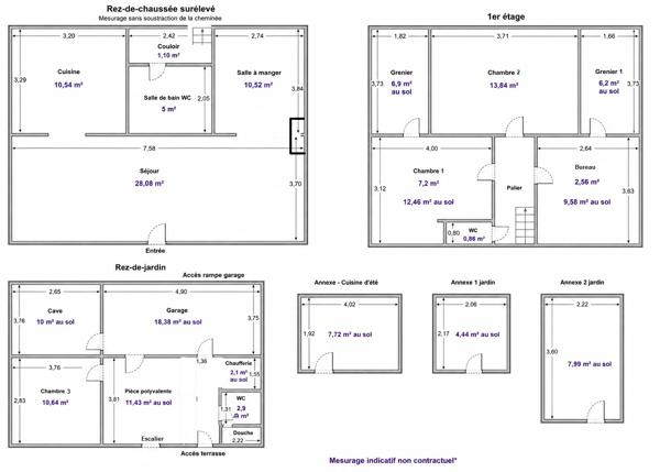 Maison
         5 pièces
        - 93 m² Exclusivité 310 000 € *