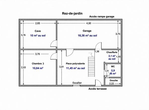 Maison
         5 pièces
        - 93 m² Exclusivité 310 000 € *