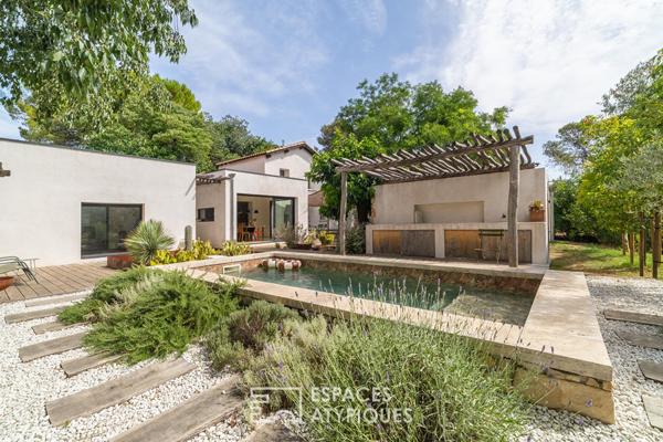 Villa contemporaine au coeur d’un écrin méditerranéen