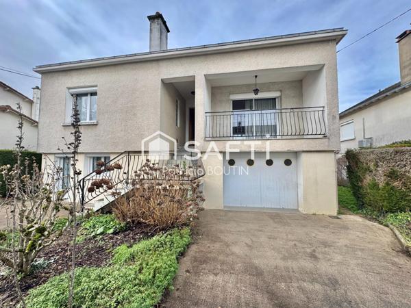 PAVILLON 4 CHAMBRES 2 SDE ET GARAGE A NIORT PROCHE QUAI METAYER !