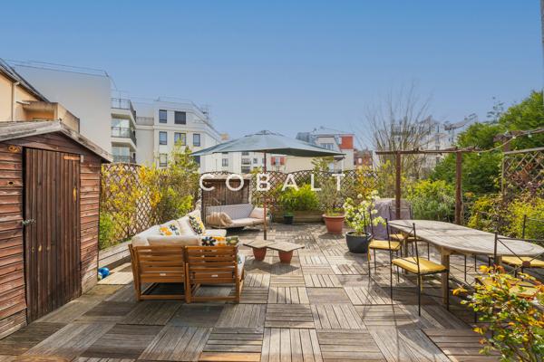 VENTE APPARTEMENT T4 120 M2 AVEC TERRASSE 70 M2 - SURESNES (92150)