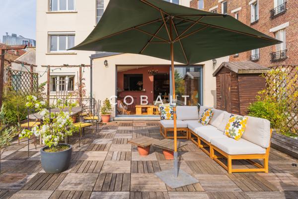VENTE APPARTEMENT T4 120 M2 AVEC TERRASSE 70 M2 - SURESNES (92150)