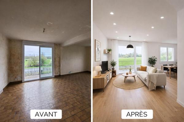 Maison 4 chambres de 95m² sur 2200m² de terrain