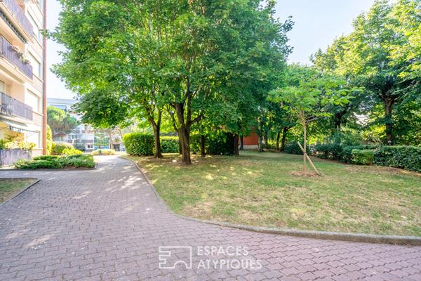 Appartement avec balcon en centre ville