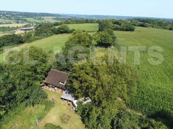 Maison ossature bois au cœur de la nature