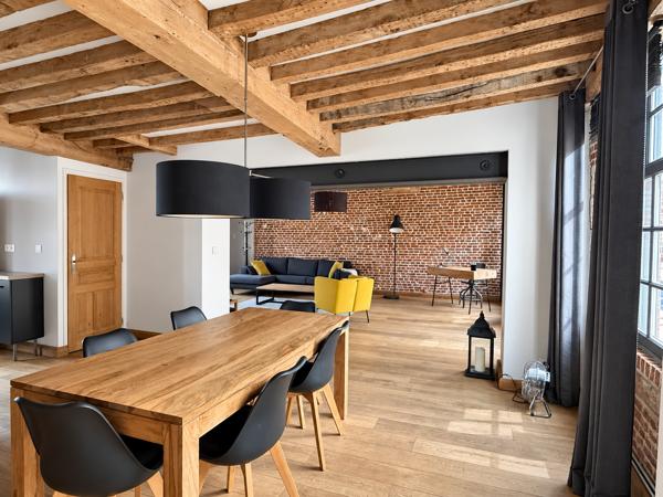 ASMU - Vieux Lille - T3 meublé en duplex
