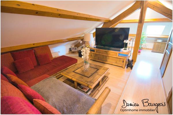 Magnifique duplex T4 de 96 m2 (173 m2 sol) avec garage, cave