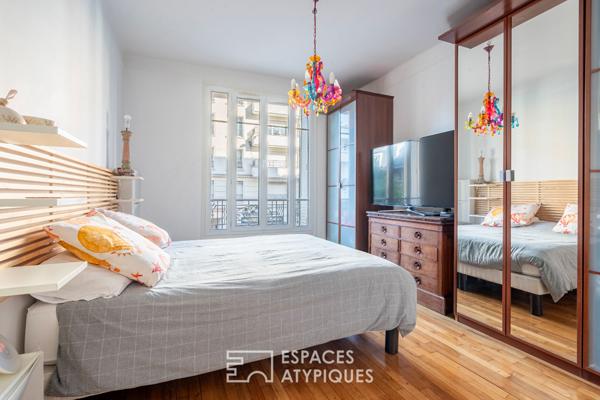 Appartement de caractère en plein coeur de Saint-Mandé