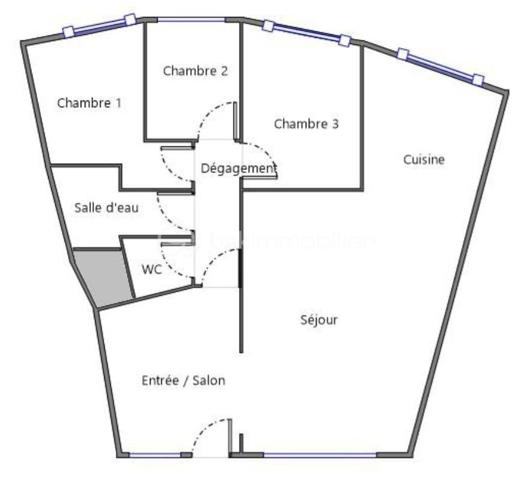 Appartement de 90 m²