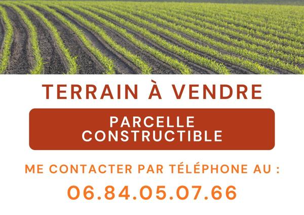 Terrain constructible centre bourg