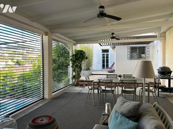 PROCHE VIEUX CANNET ELEGANTE MAISON DE 120 M2 EN PARFAIT ETAT AVEC PISCINE