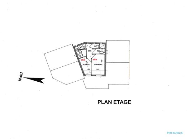 Maison T5 - 3 chambres - Terrain 2037m2 - Piscine - Vue