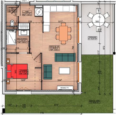 Appartement neuf Puygouzon 2 pièces 51.58 m2