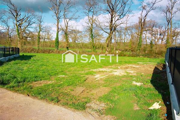 Terrain viabilisé au calme dans résidence