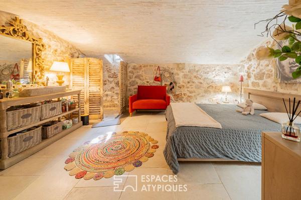 Maison de village au charme discret avec terrasse
