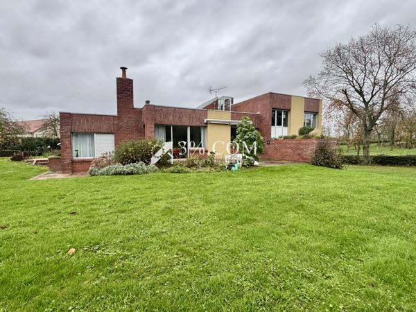 MOYENNEVILLE MAISON D'ARCHITECTE 176M2 SUR 2500M2 DE TERRAIN 3 CH + SUITE PARENTALE Moyenneville (80870)