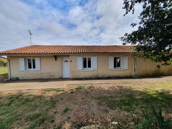 Boivre-la-vallée (86470) Plain pied 3 chambres et grand jardin