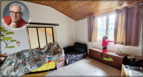 Vernoux-en-Vivarais (07240) Maison 133 m², trois chambres, terrain, garage, proche Vernoux-en-Vivarais