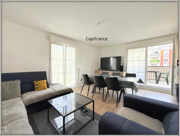 Appartement 4 pièces 72,45 m² – Blanc-Mesnil (93150) – Résidence récente de 2023 – Meublé – Matériaux haut de gamme