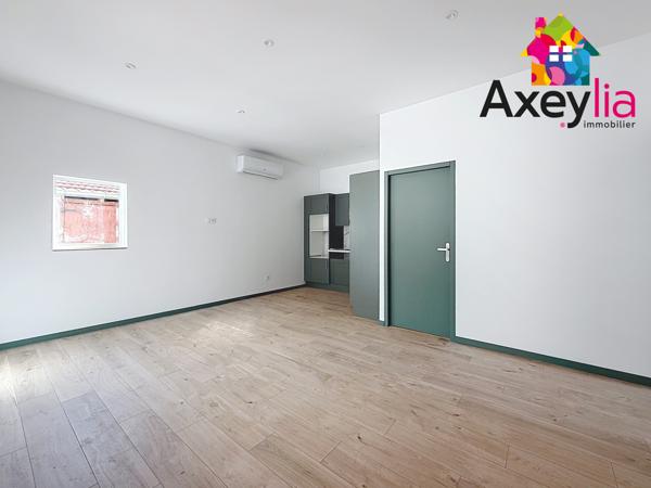 Riorges (42153) A VENDRE - RIORGES - APPARTEMENT T3 ENTIÈREMENT RÉNOVÉ AVEC CABANON EXTÉRIEUR