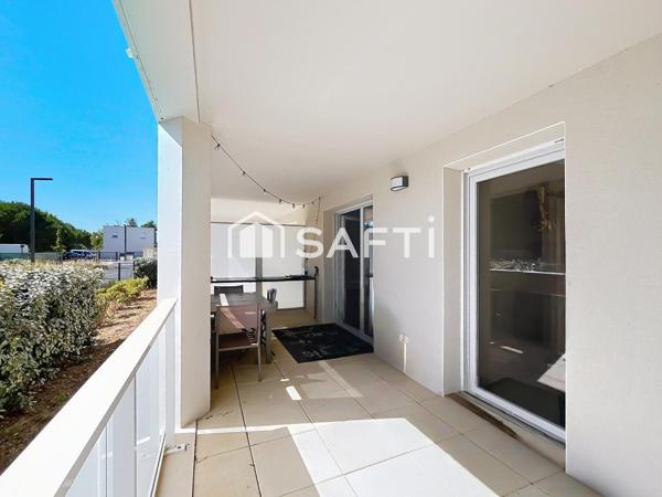 Appartement en rez-de-jardin avec terrasse