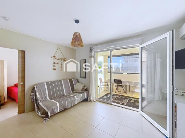 Appartement en rez-de-jardin avec terrasse