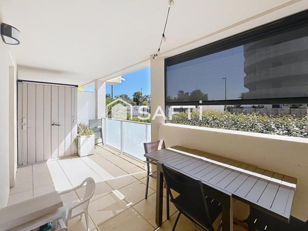 Appartement en rez-de-jardin avec terrasse
