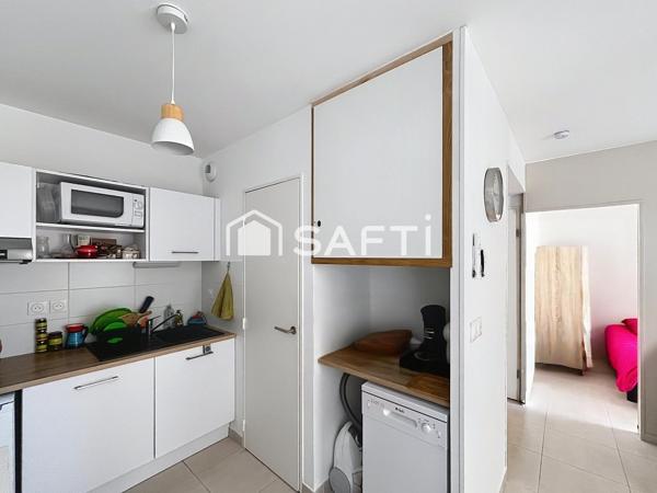 Appartement en rez-de-jardin avec terrasse