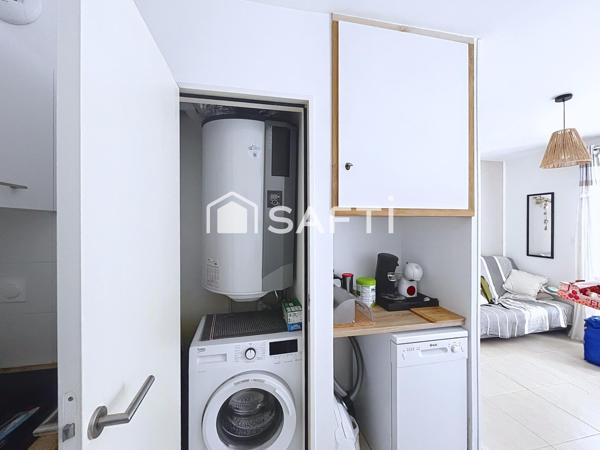 Appartement en rez-de-jardin avec terrasse