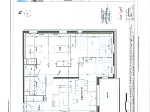 Location Appartement 4 pièces 85.22 m² - 1 A RUE HENRI DUNANT Bourg En Bresse 01000