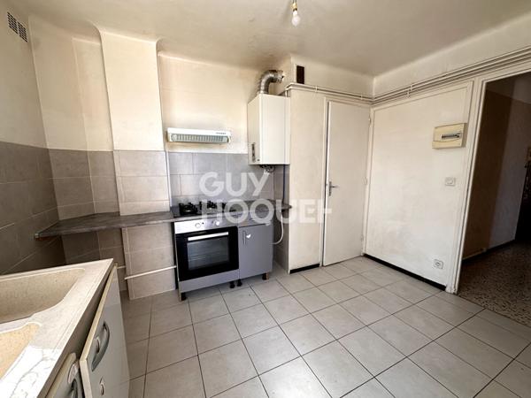 A vendre à Perpignan (66000) quartier Saint-Gaudérique - Appartement F3, 65 m² avec balcon cellier et garage