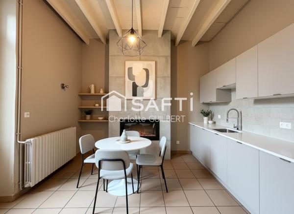 Maison de ville deux Chambres avec extérieur