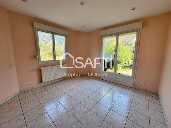 Terrain sans vis à vis.