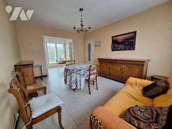 Maison 4 chambres, bureau, jardin, garage