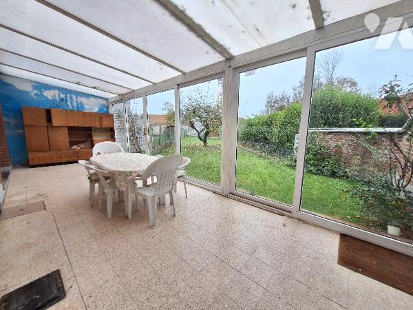 Maison 4 chambres, bureau, jardin, garage