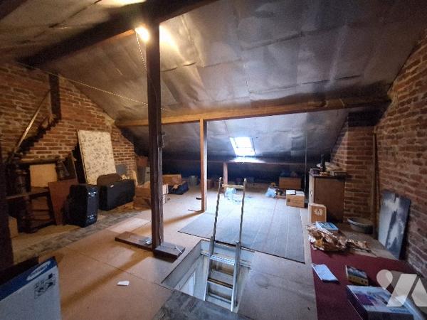 Maison 4 chambres, bureau, jardin, garage