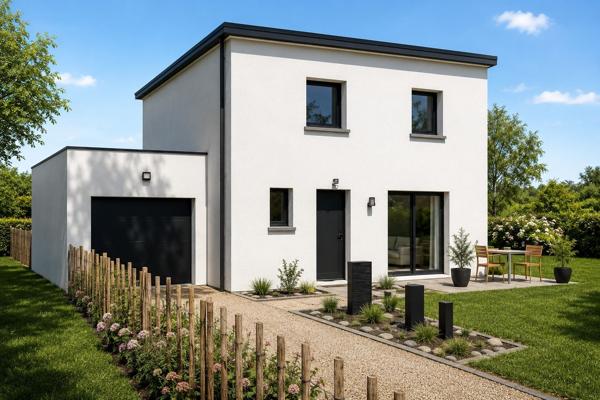 Terrain + Maison à vendre 4 pièces - 85 m²